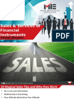 Sales and Services of Financial Instruments B