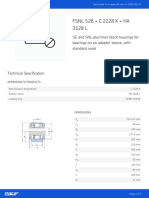 FSNL 528 + C 2228 K + HA 3128 L: SE and SNL Plummer Block Housings For Bearings On An Adapter Sleeve, With Standard Seals