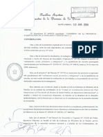 Decr764 (LP) - Cuarentena - Exceptuar Actividades y Protocolos