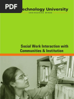 Social Work Interaction With Communities and Institutions