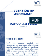 INVERSIÓN EN ASOCIADAS - Método Del Costo