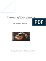 Robert Dowland - Lute Lessons (Intavolatura) PDF