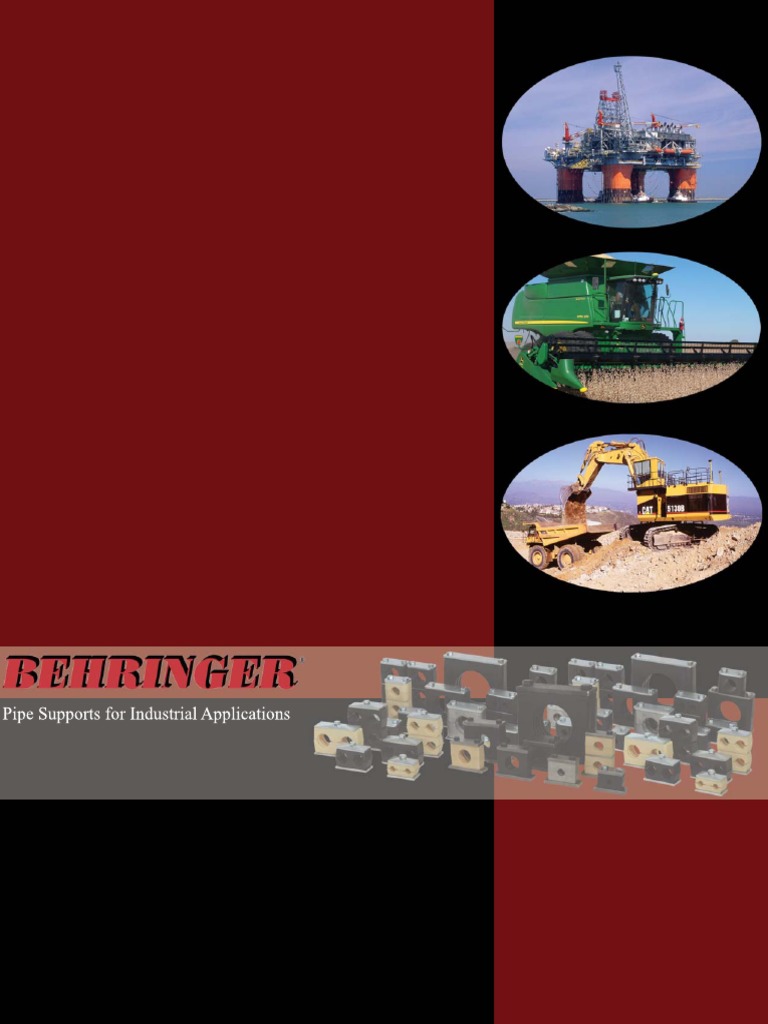 Behringer pipe supports deals