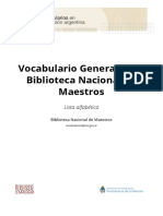 Vocabulario General de La Biblioteca Nacional de Maestros Alf PDF