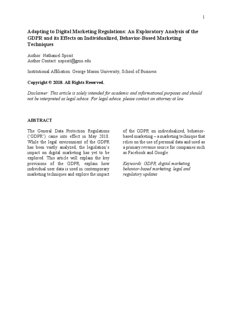  What will happen to marketing due to cookie regulation? Explaining the future of marketing