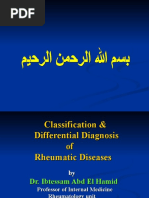 Download Classification of Rheumatic Diseases by Bahaa Mostafa Kamel SN45920199 doc pdf
