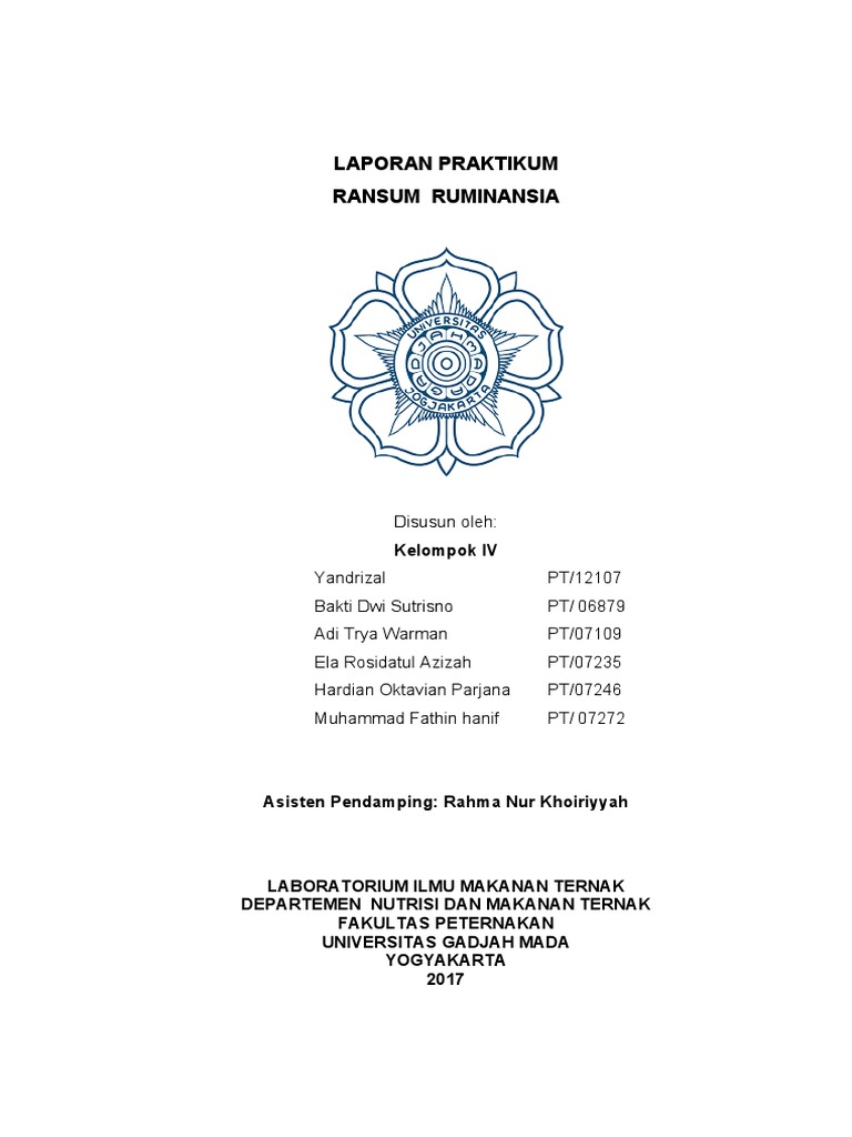 Penyusunan Ransum Ternak Ruminansia | PDF