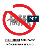 Prohibido Agruparse PDF