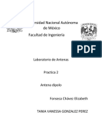 Diseño, simulación y construcción de antena dipolo de media onda