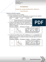 Termodinámica: Introducción, conceptos y ejercicios resueltos