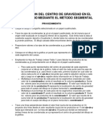 Determinacion Centro de Gravedad PDF
