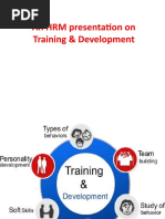 An HRM Presentation On Training & Development