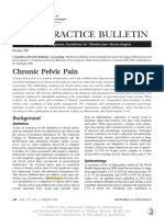 Chronic Pelvic Pain - ACOG Practice Bulletin PDF