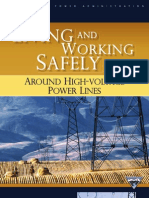 Living and Working Around High Voltage Power Lines 11-07