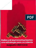 Italia y el Eurocomunismo. Una estrategia para Occidente - Augusto del Noce 