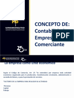 1 Concepto de Contabilidad Empresa y Comerciante