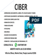 Cartel Ciber