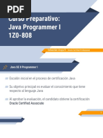 Curso Preparativo: Java Programmer I 1Z0-808: Sebastián Araya R