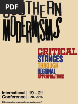 X Southern Modernisms Proc Pdf Modernism Sculpture