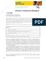 Systemic-Dialogical Therapy Integrates Systemic Understanding and Dialogical Practice