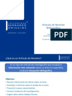 Consideraciones Básicas para Artículo de Revisión PDF