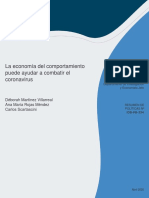 La Economia Del Comportamiento Puede Ayudar A Combatir El Coronavirus