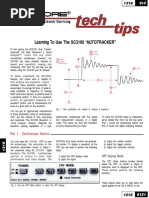 Learning To Use The SC3100 "AUTOTRACKER": Part 1 - Oscilloscope Section