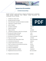 Agrupaciones Documetales