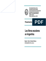 Los Libros Escolares en Argentina PDF