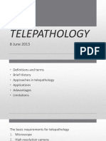 Telepathology: 8 June 2013