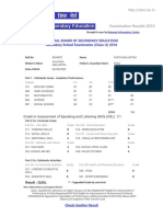 CBSE 10th Results PDF