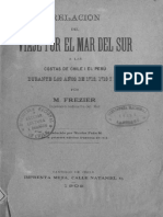 Relacióin Del Viaje Por El Mar Del Sur - Amadee Frezier PDF