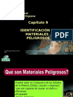 CM001 Cap9. - Identificación de Materiales Peligrosos