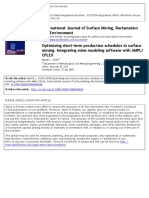 1.optimizing Short Term Production Schedules