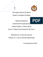 Tarea 5. Trabajo Final & Evaluación Del Tema 7 PDF
