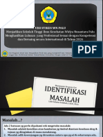 Identifikasi Masalah