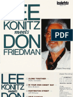 Lee Konitz Meets Don Friedman Livret