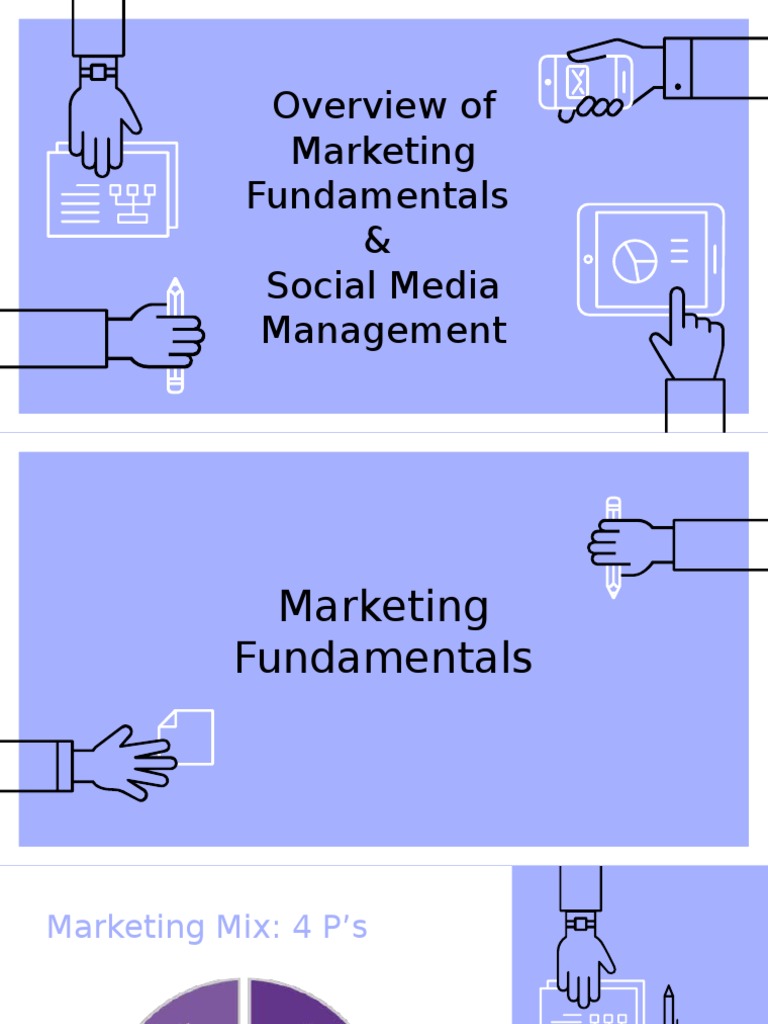 Marketing Fundamentals Social Media Management PDF Hashtag Social