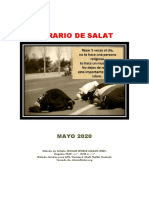 Horarios de Salats MAYO 2020 Ecuador