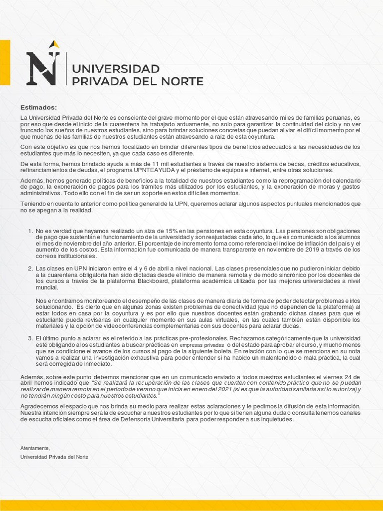 Beneficios y aclaraciones UPN 2023 | PDF | Pensión | Business