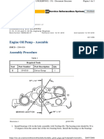 Engine Oil Pump - Assemble: Disassembly and Assembly