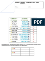 Inglés 4° - Semana 4