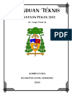Panduan Pekan Suci 2020 - Lengkap PDF