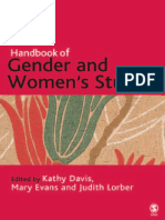 Kathy Davis, Mary Evans, Judith Lorber - Handbook of Gender and Women - S Studies PDF