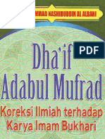Dhaif Adabul Mufrad - Al Albani