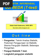 Download Biostatistik- Uji Beda T - Test by pembantu direktur 3  SN45925798 doc pdf