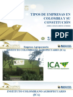 Tipos de Empresas en Colombia y Su Constitución