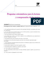 U5. Guía de Lectura. Freud PDF