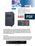 Ups On Line Doble Conversion Ea Classic h33 Tri-Tri 10-60 Kva 14