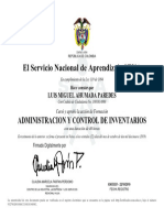 ADMINISTRACION Y CONTROL DE INVENTARIO